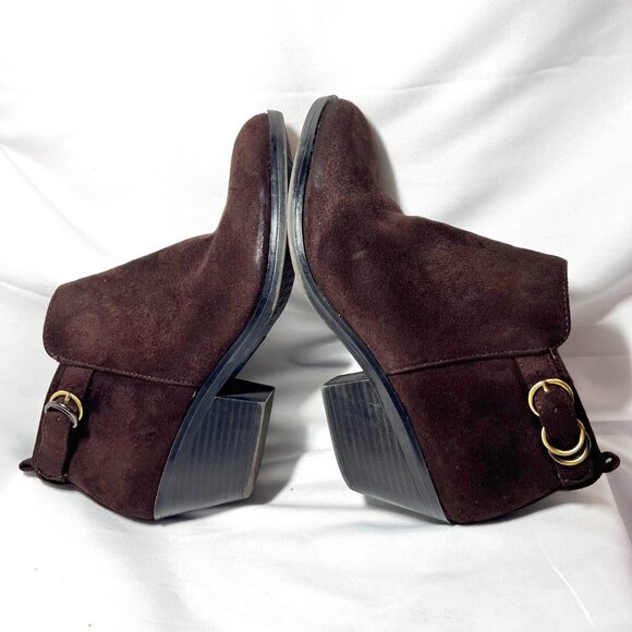 Life Sride Soft System-Women's Brown Cowgirl/Western Ankle Boots-Size 8 1/2-Com - Picture 2 of 16